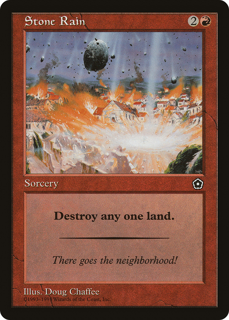 {C} Stone Rain [Portal Second Age][PO2 117]
