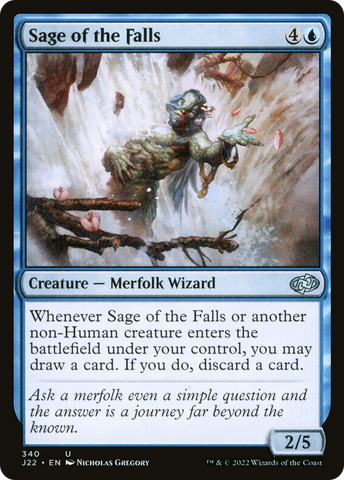 {C} Sage of the Falls [Jumpstart 2022][J22 340]