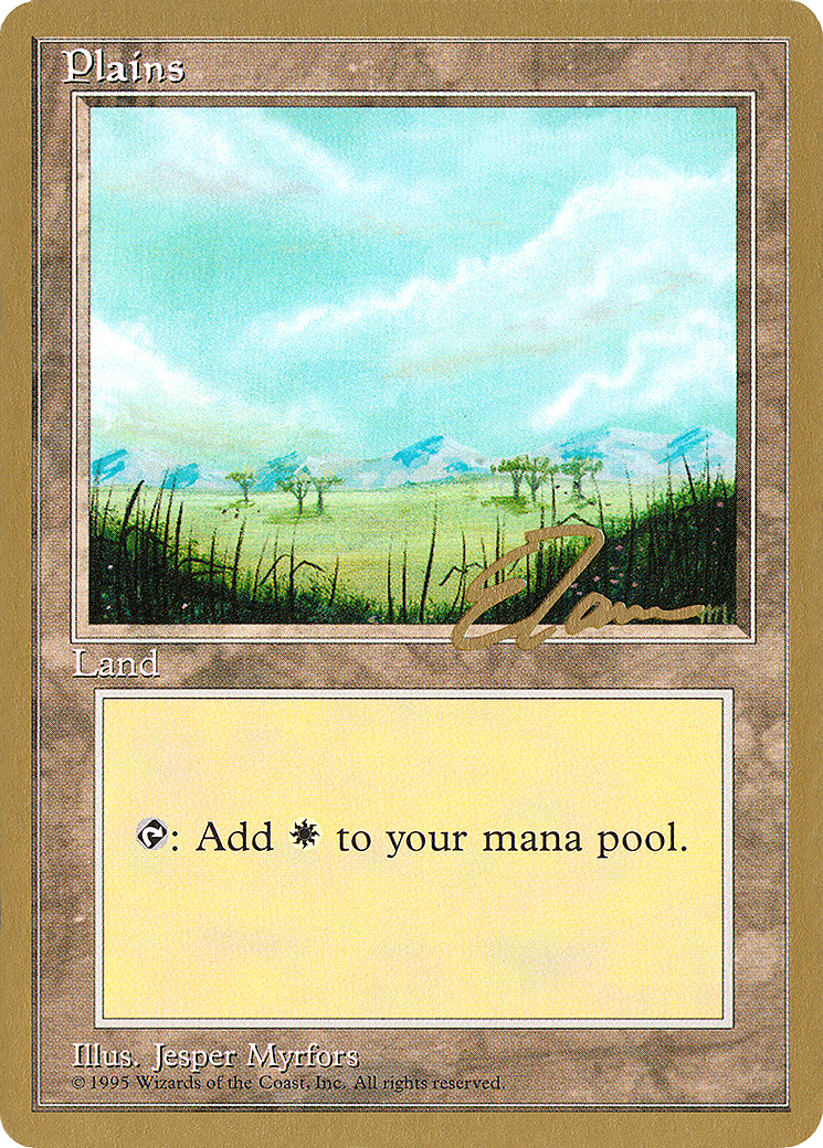 {B}[GB PTC ET365] Plains (et365) (Eric Tam) [Pro Tour Collector Set]