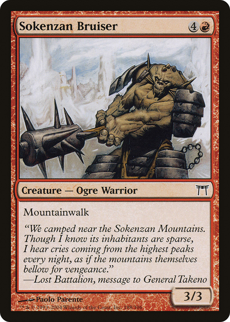 {C} Sokenzan Bruiser [Champions of Kamigawa][CHK 188]