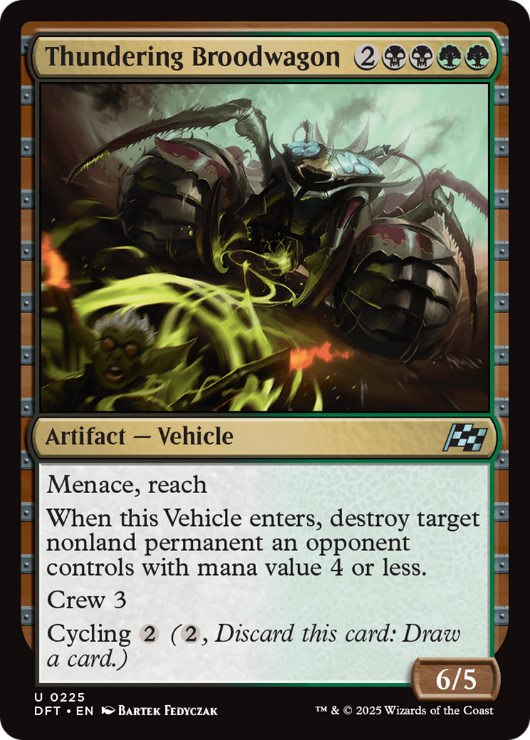 {@C} Thundering Broodwagon [Aetherdrift][DFT 225]
