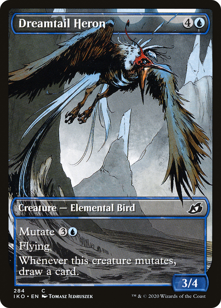 {C} Dreamtail Heron (Showcase) [Ikoria: Lair of Behemoths][IKO 284]