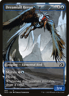 {C} Dreamtail Heron (Showcase) [Ikoria: Lair of Behemoths][IKO 284]
