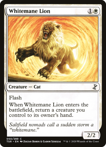 {C} Whitemane Lion [Time Spiral Remastered][TSR 050]