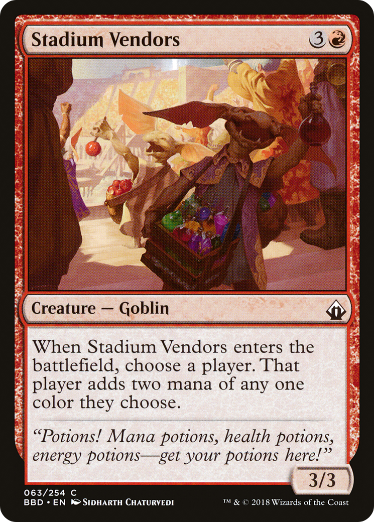 {C} Stadium Vendors [Battlebond][BBD 063] - Misty Mountain Games