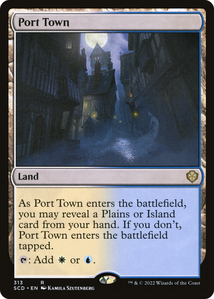 {R} Port Town [Starter Commander Decks][SCD 313]