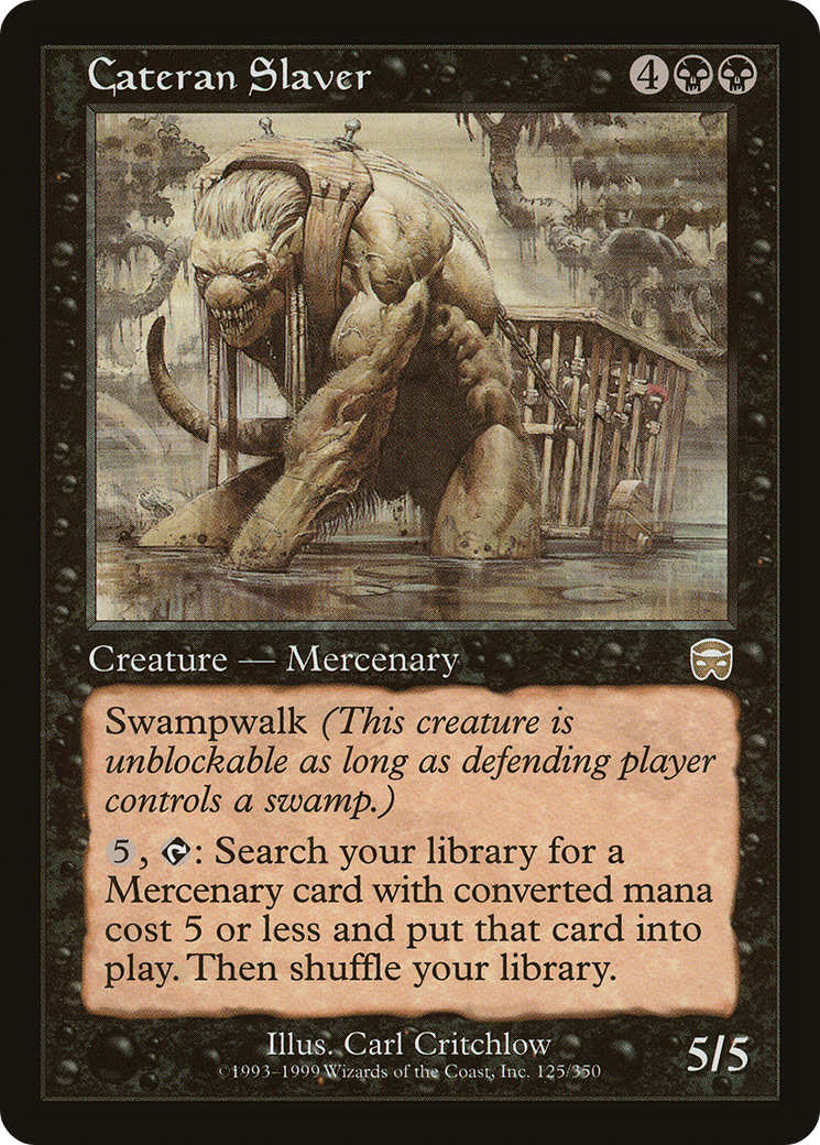 {R} Cateran Slaver [Mercadian Masques][MMQ 125] - Misty Mountain Games