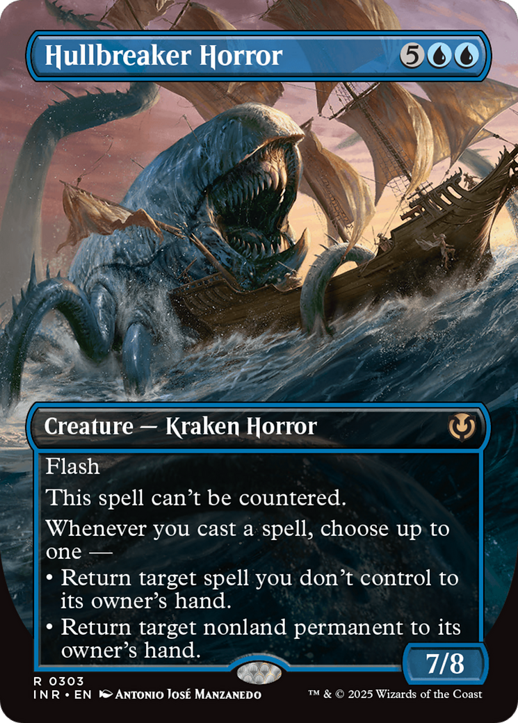 {R} Hullbreaker Horror (Borderless) [Innistrad Remastered][INR 303]
