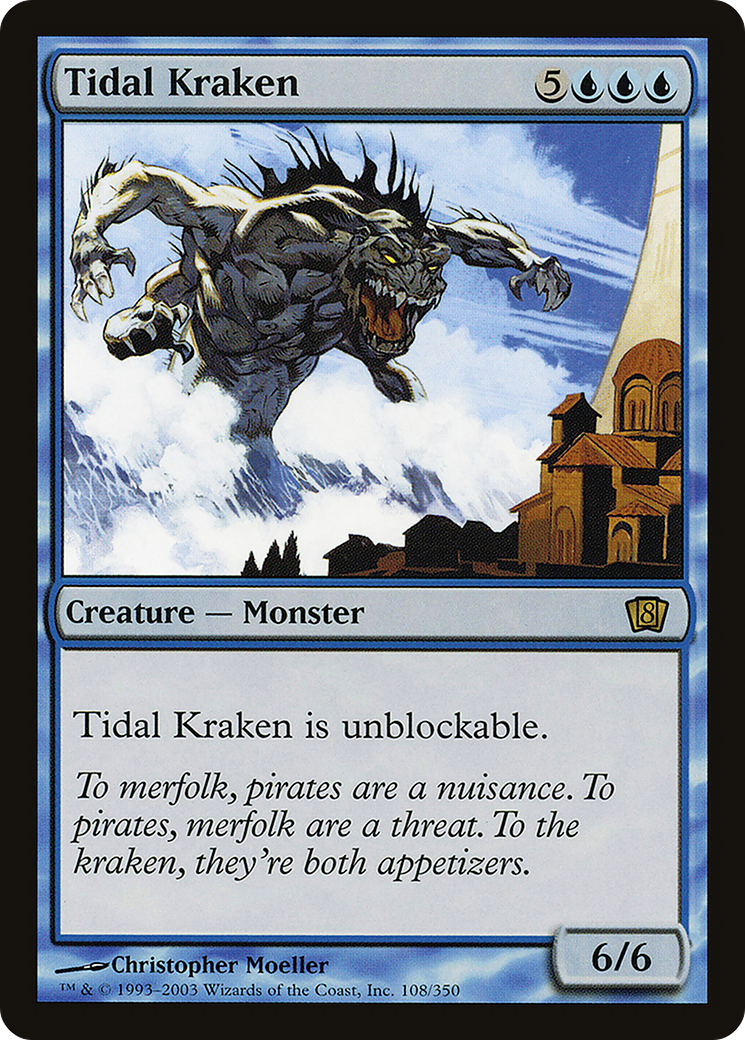 {R} Tidal Kraken [Eighth Edition][8ED 108]