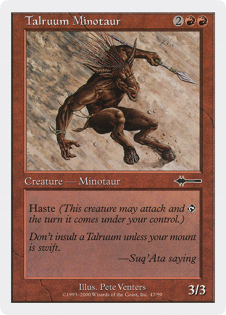 {C} Talruum Minotaur [Beatdown][BTD 047] - Misty Mountain Games