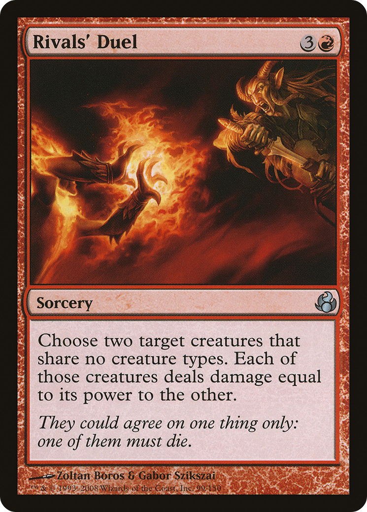 {C} Rivals' Duel [Morningtide][MOR 099]