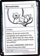 {R} Mirrored Lotus [Mystery Booster Playtest Cards][CON CMB1 107]