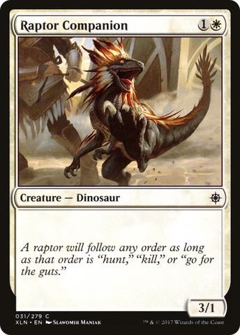 {C} Raptor Companion [Ixalan][XLN 031]
