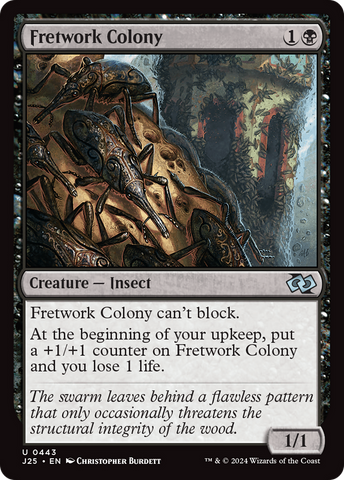 {C} Fretwork Colony [Foundations Jumpstart][J25 443]