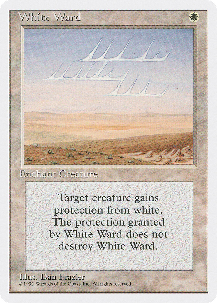 {C} White Ward [Fourth Edition][4ED 057] - Misty Mountain Games