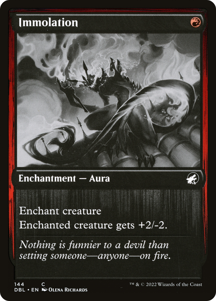 {C} Immolation [Innistrad: Double Feature][DBL 144]