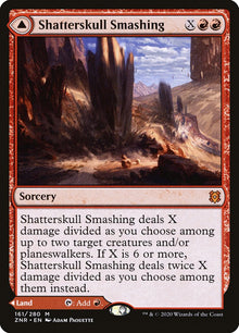 {R} Shatterskull Smashing // Shatterskull, the Hammer Pass [Zendikar Rising][ZNR 161]