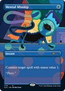 {R} Mental Misstep (Borderless) [Secret Lair Drop Series][SLD 1179]