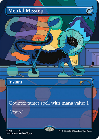 {R} Mental Misstep (Borderless) [Secret Lair Drop Series][SLD 1179]
