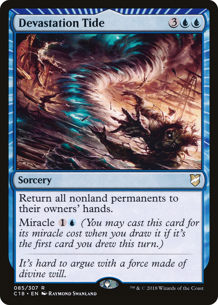 {R} Devastation Tide [Commander 2018][C18 085]