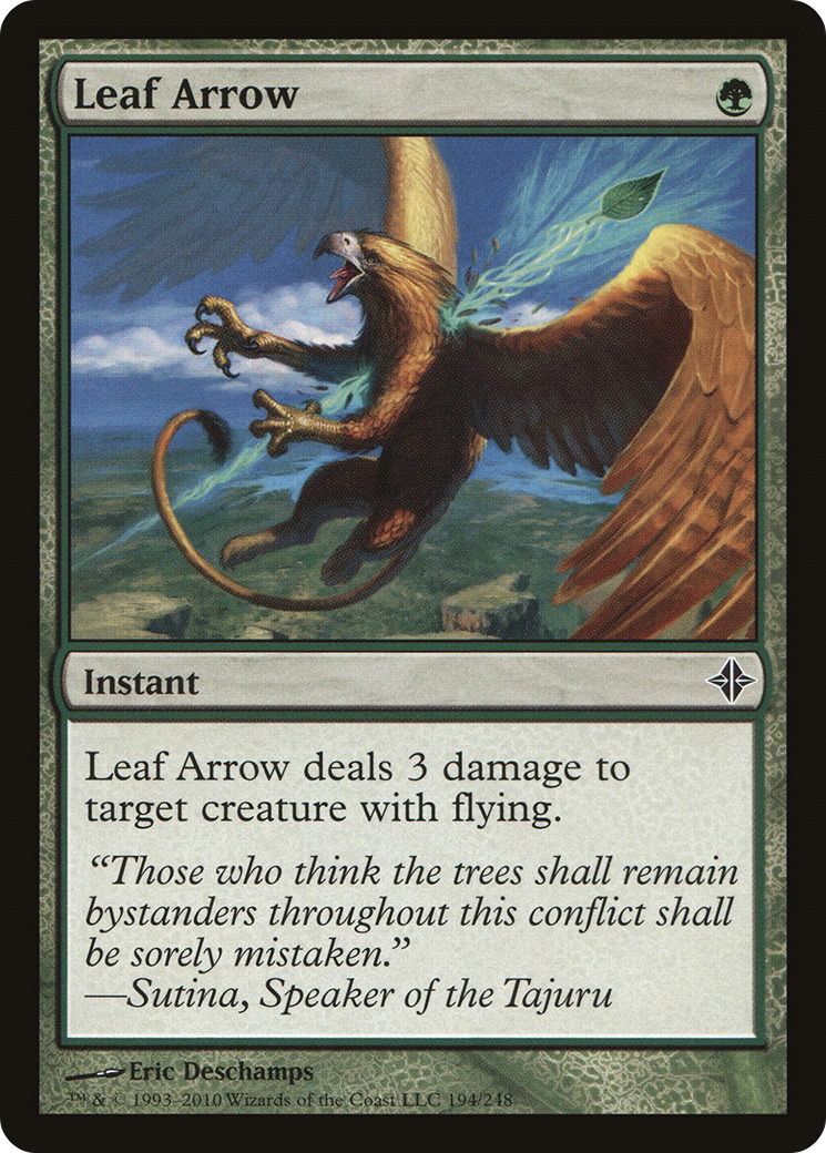 {C} Leaf Arrow [Rise of the Eldrazi][ROE 194]