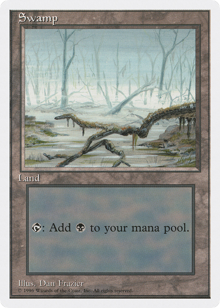 {B}[ITP 059] Swamp (White Fog in Center) [Introductory Two-Player Set]