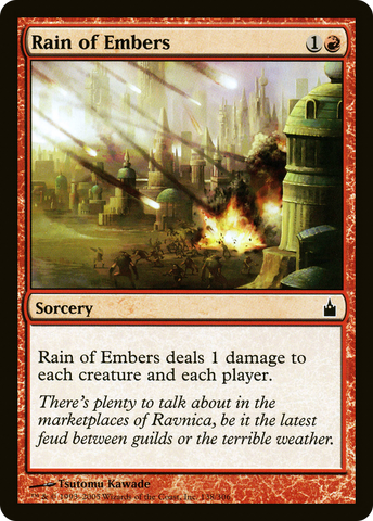 {C} Rain of Embers [Ravnica: City of Guilds][RAV 138]