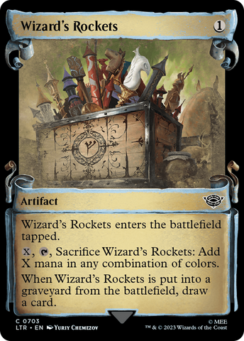 {C} Wizard's Rockets [The Lord of the Rings: Tales of Middle-Earth Showcase Scrolls][LTR 703]