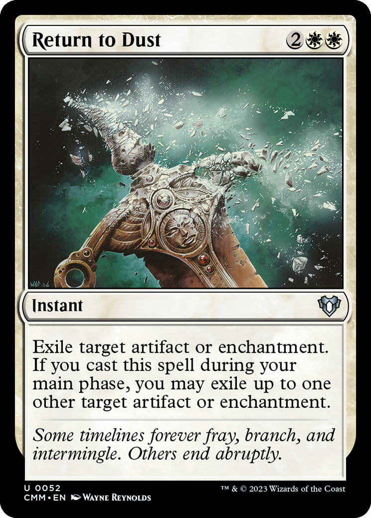 {C} Return to Dust [Commander Masters][CMM 052]
