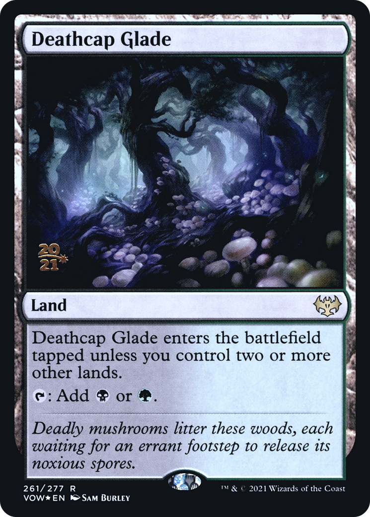 {R} Deathcap Glade [Innistrad: Crimson Vow Prerelease Promos][PR VOW 261]