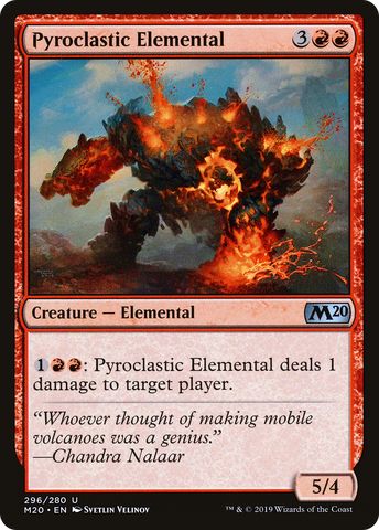 {C} Pyroclastic Elemental [Core Set 2020][M20 296]