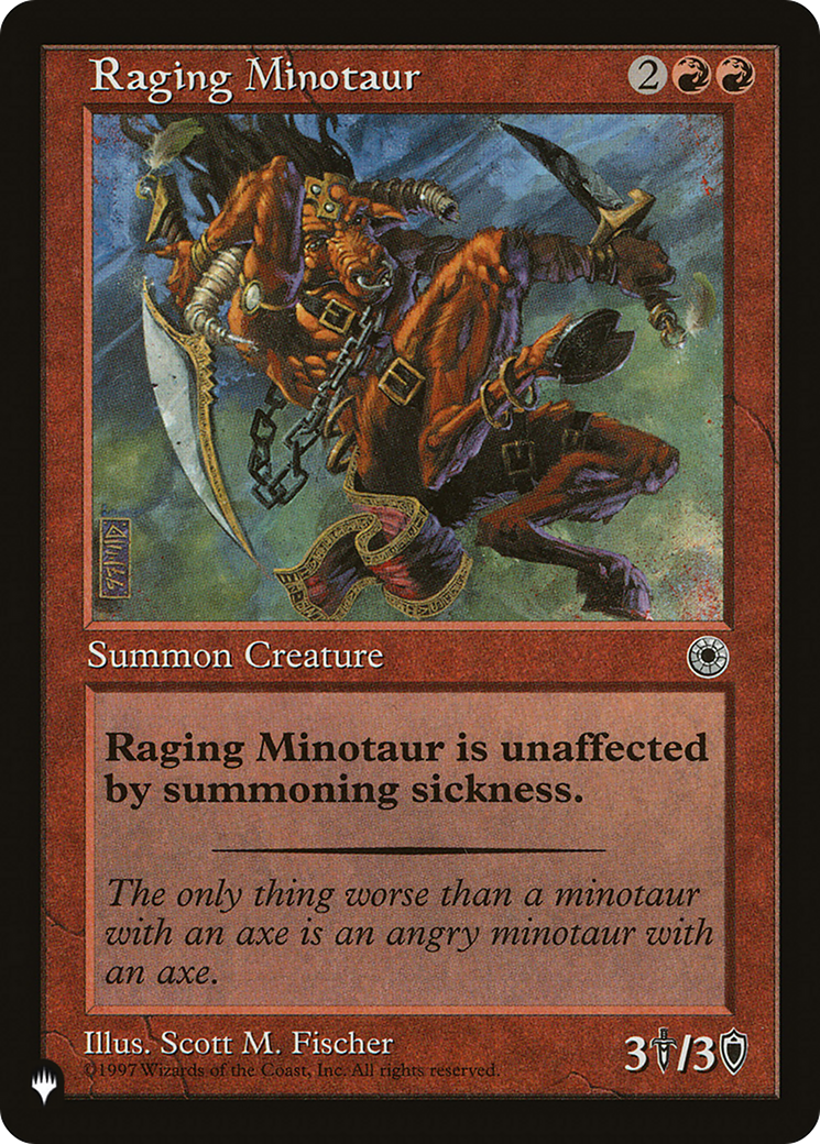 Raging Minotaur [LIST POR-146]