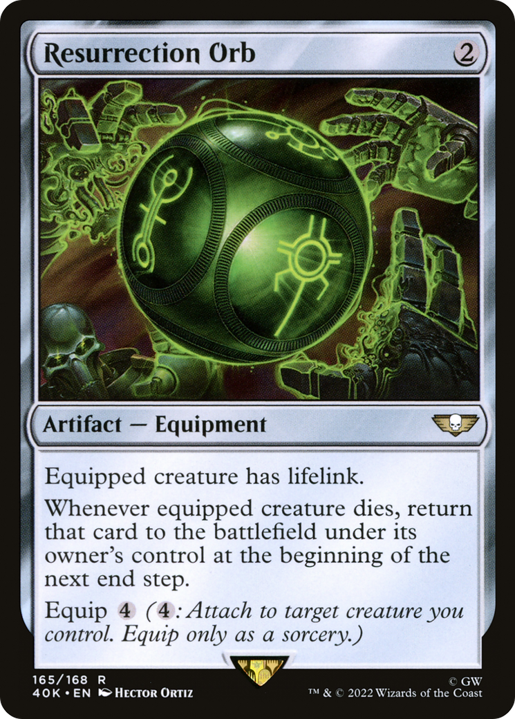 {R} Resurrection Orb [Universes Beyond: Warhammer 40,000][40K 165]
