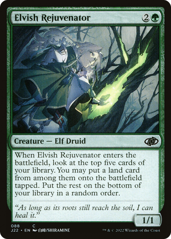 {C} Elvish Rejuvenator [Jumpstart 2022][J22 088]