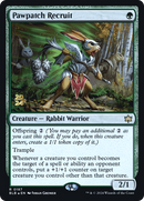 {@R} Pawpatch Recruit [Bloomburrow Prerelease Promos][PR BLB 187]