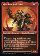 {C} Gut, True Soul Zealot (Foil Etched) [Commander Legends: Battle for Baldur's Gate][CLB 506]