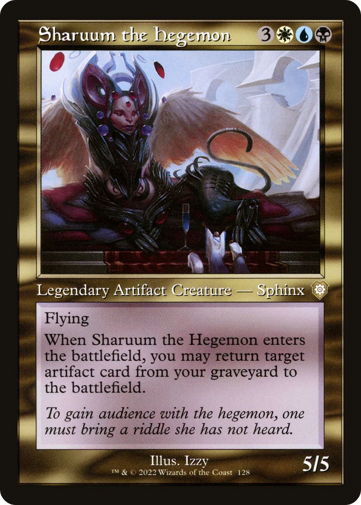 {R} Sharuum the Hegemon (Retro) [The Brothers' War Commander][BRC 128]