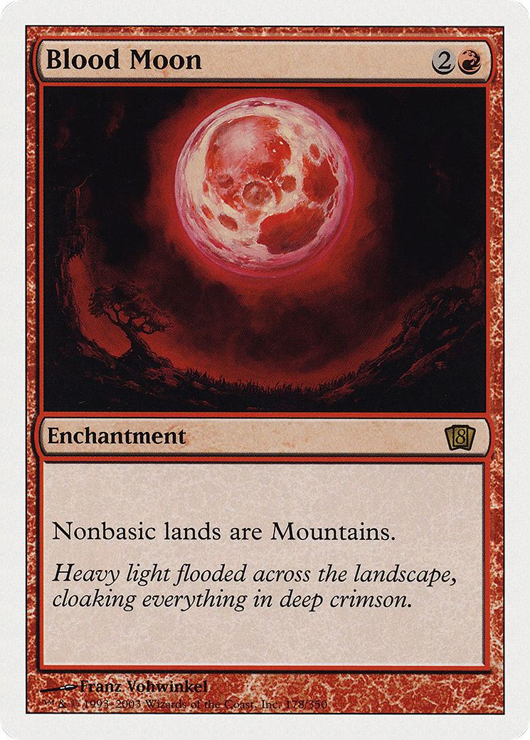 {R} Blood Moon [Eighth Edition][8ED 178]