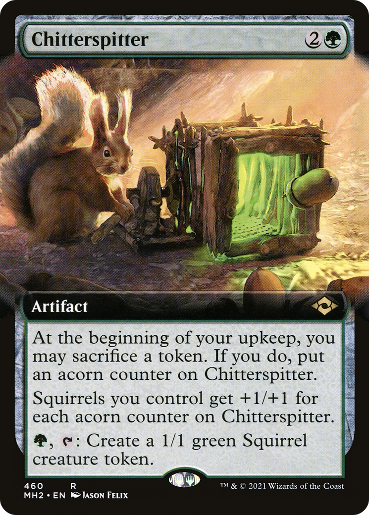 {R} Chitterspitter (Extended Art) (Foil): (Extended Art) [Modern Horizons 2] [MH2 460]