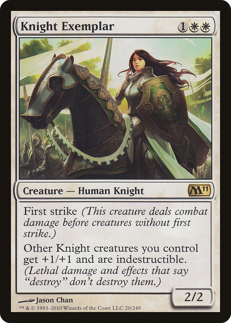 {R} Knight Exemplar [Magic 2011][M11 020] - Misty Mountain Games