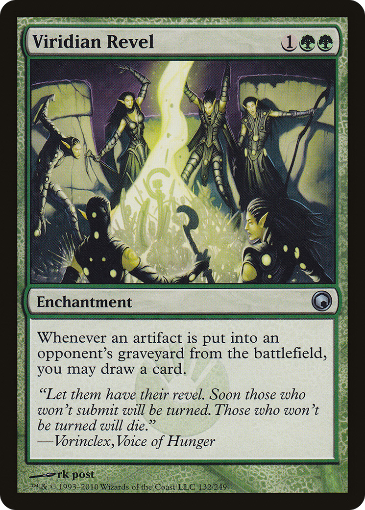 {C} Viridian Revel [Scars of Mirrodin][SOM 132]