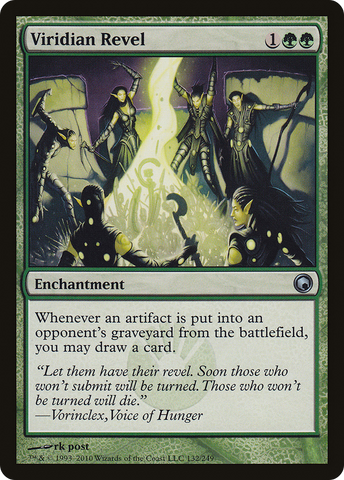 {C} Viridian Revel [Scars of Mirrodin][SOM 132]