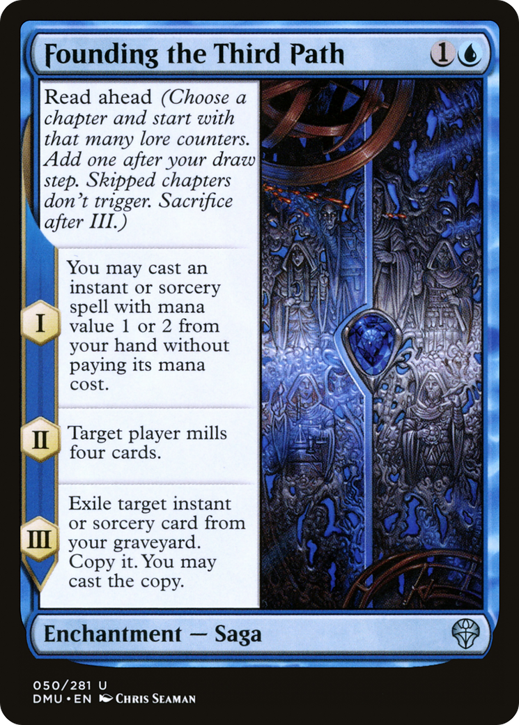 {C} Founding the Third Path [Dominaria United][DMU 050]