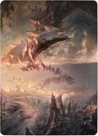 {A} Needleverge Pathway Art Card [Zendikar Rising Art Series][AZNR 027]