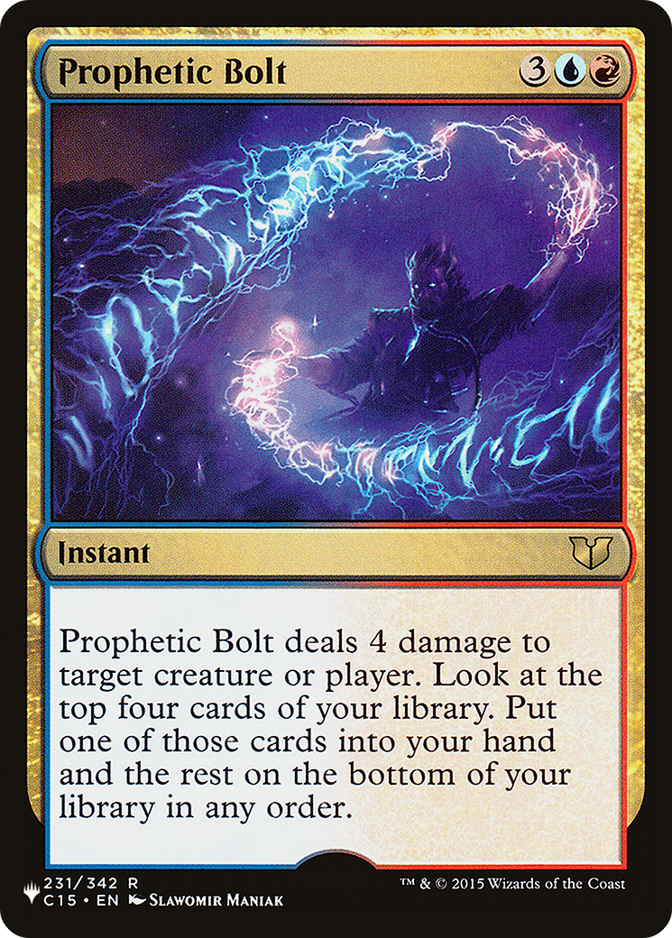 Prophetic Bolt [LIST 231/342]