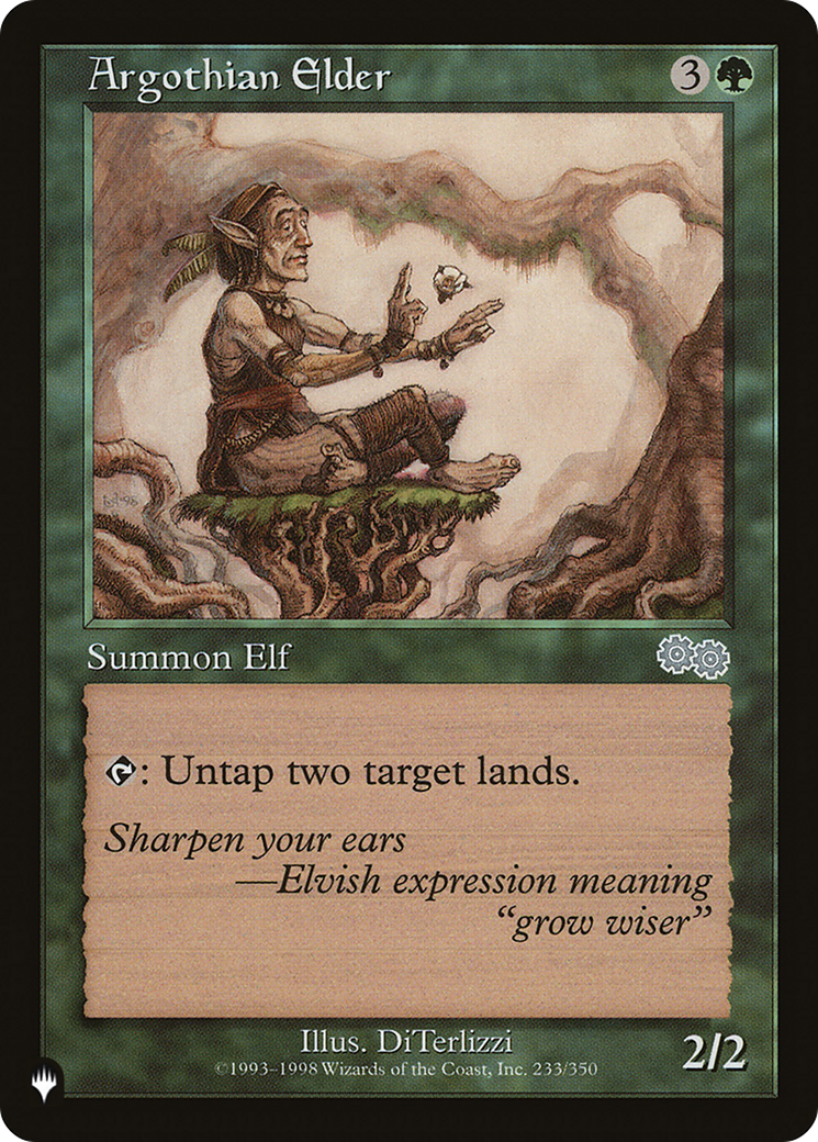 Argothian Elder [LIST USG-233]