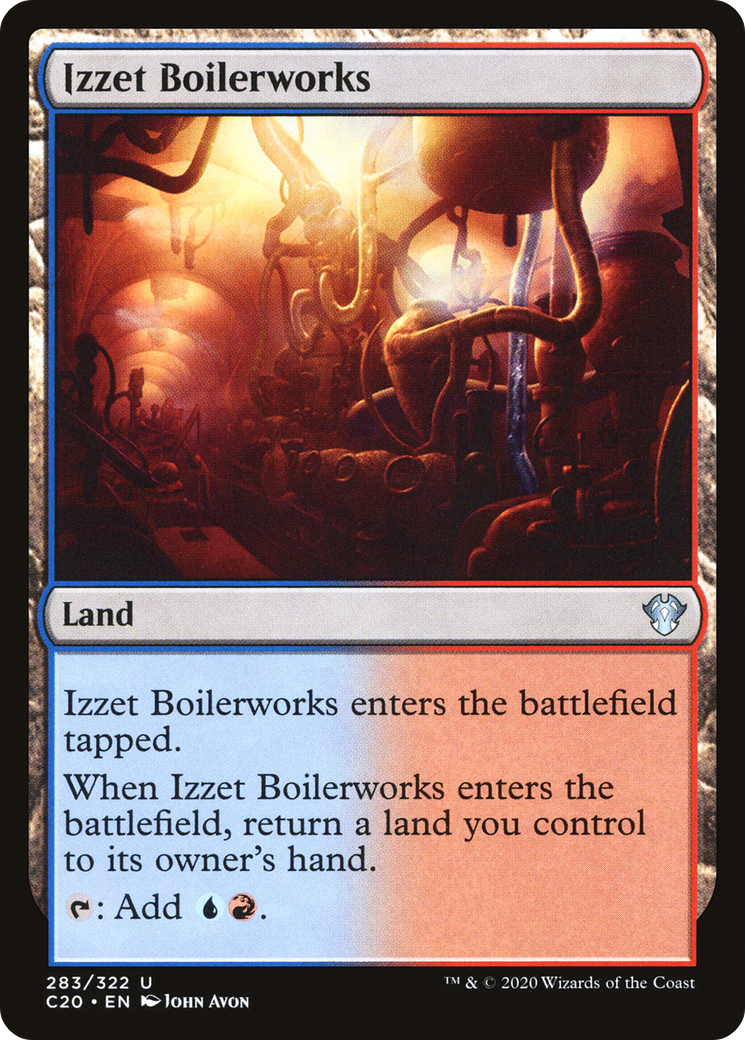 {C} Izzet Boilerworks [Commander 2020][C20 283]