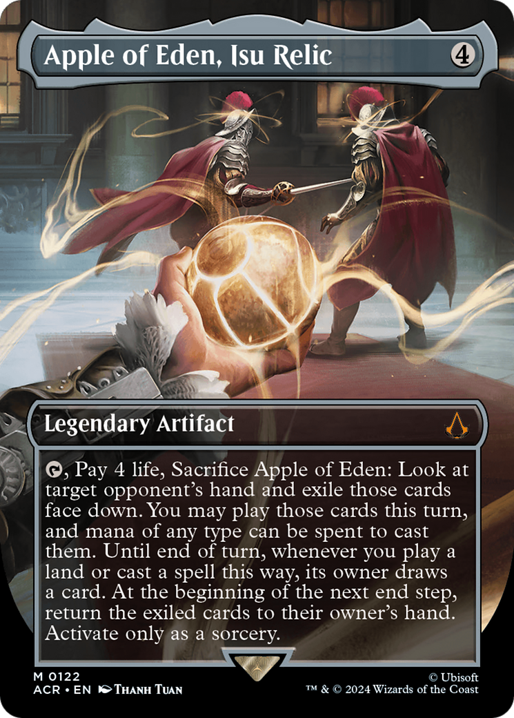 {R} Apple of Eden, Isu Relic (Borderless) [Assassin's Creed][ACR 122]
