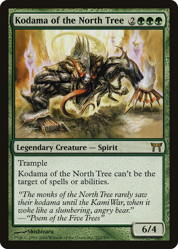 {R} Kodama of the North Tree [Champions of Kamigawa][CHK 222]