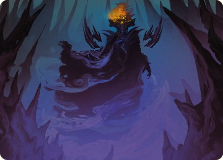 {A} Sauron, the Necromancer Art Card [The Lord of the Rings: Tales of Middle-earth Art Series][ALTR 042]